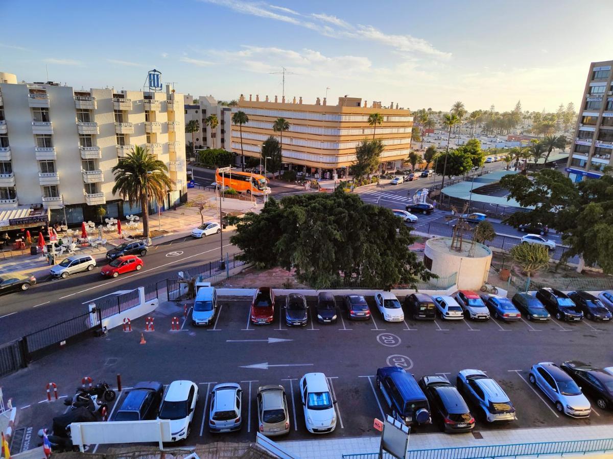 Residencial Los Molinos Con Piscina, Tv Internacional Y Wifi Плайя-дель-Инглес Экстерьер фото